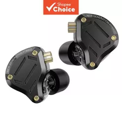 KZ ZS10 PRO 2 Fones De Ouvido Intra-Auriculares 10 Unidades Suporte Ajustável Com Fio DIY Cable Swap Música Uso Diário E