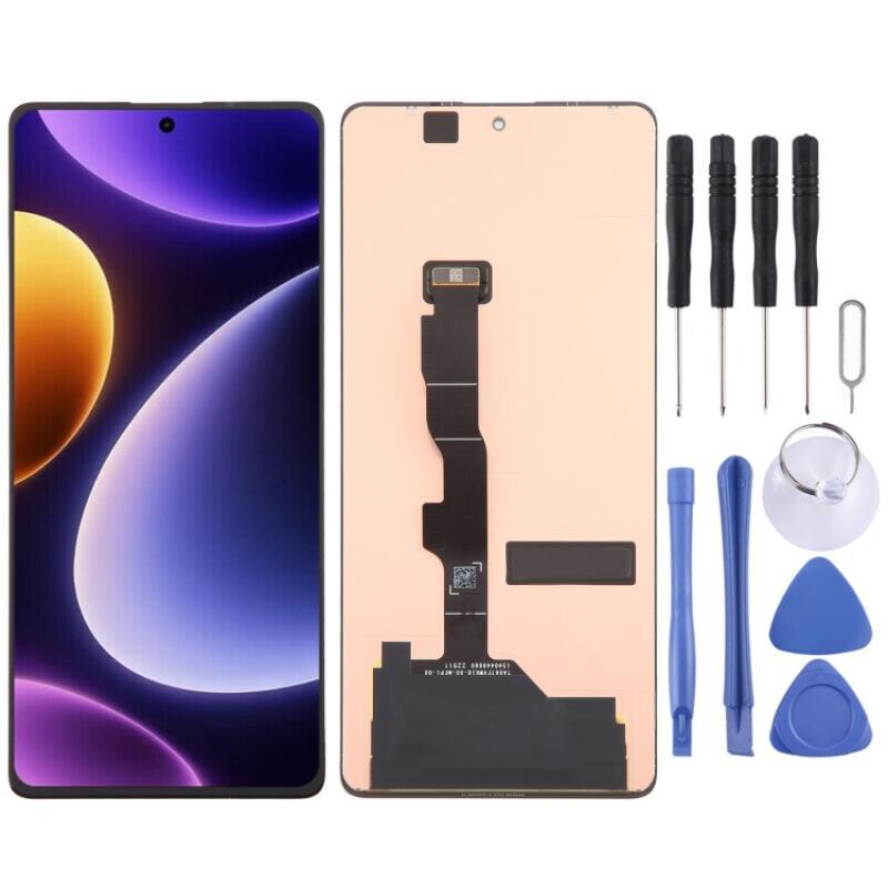 Peça De Reposição AMOLED Com Display LCD Para Xiaomi Black Shark 5 RS/14 Pro Red