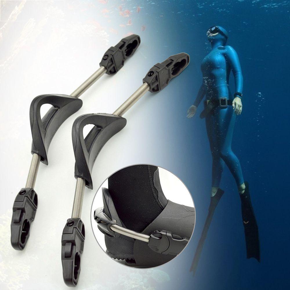 Diver Tiras De Calcanhar Barbatanas Substituição Rendas Dving Nadadeiras De Aço Inoxidável Primavera Fin Cintas