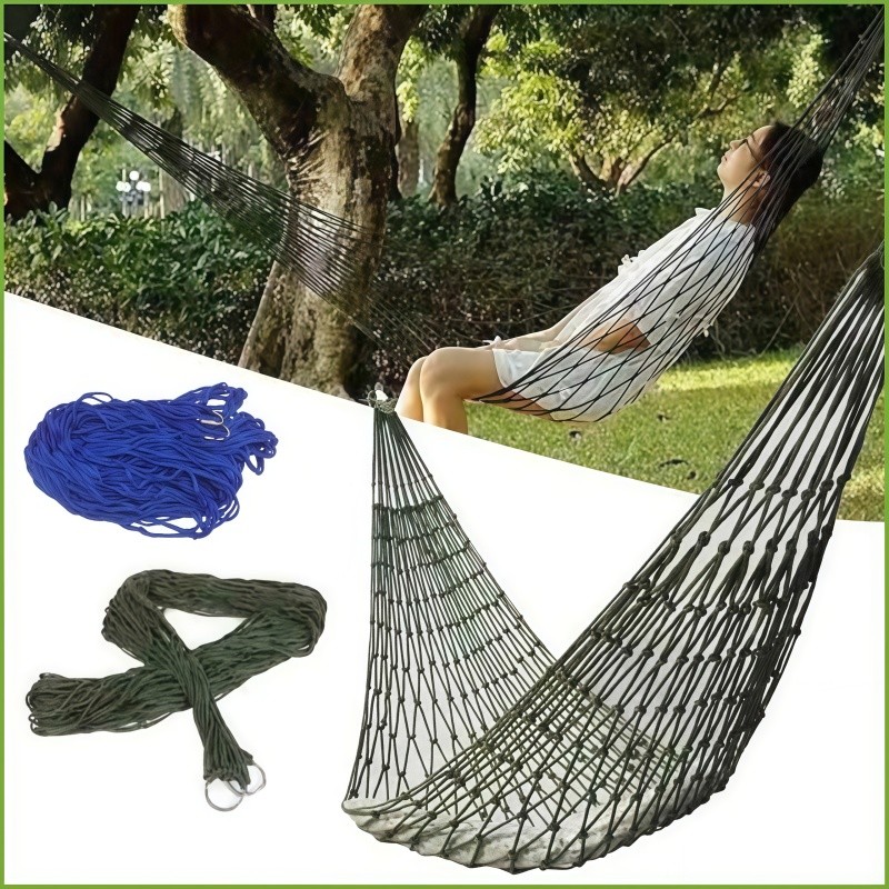 Acampamento Ao ar livre e Lazer rede de malha, adequado para camping e caminhadas