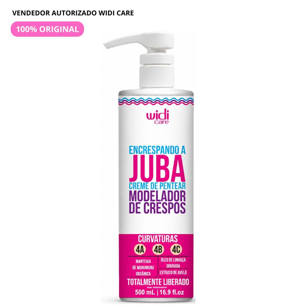 Creme De Pentear Widi Care Encrespando A Juba - 500ml