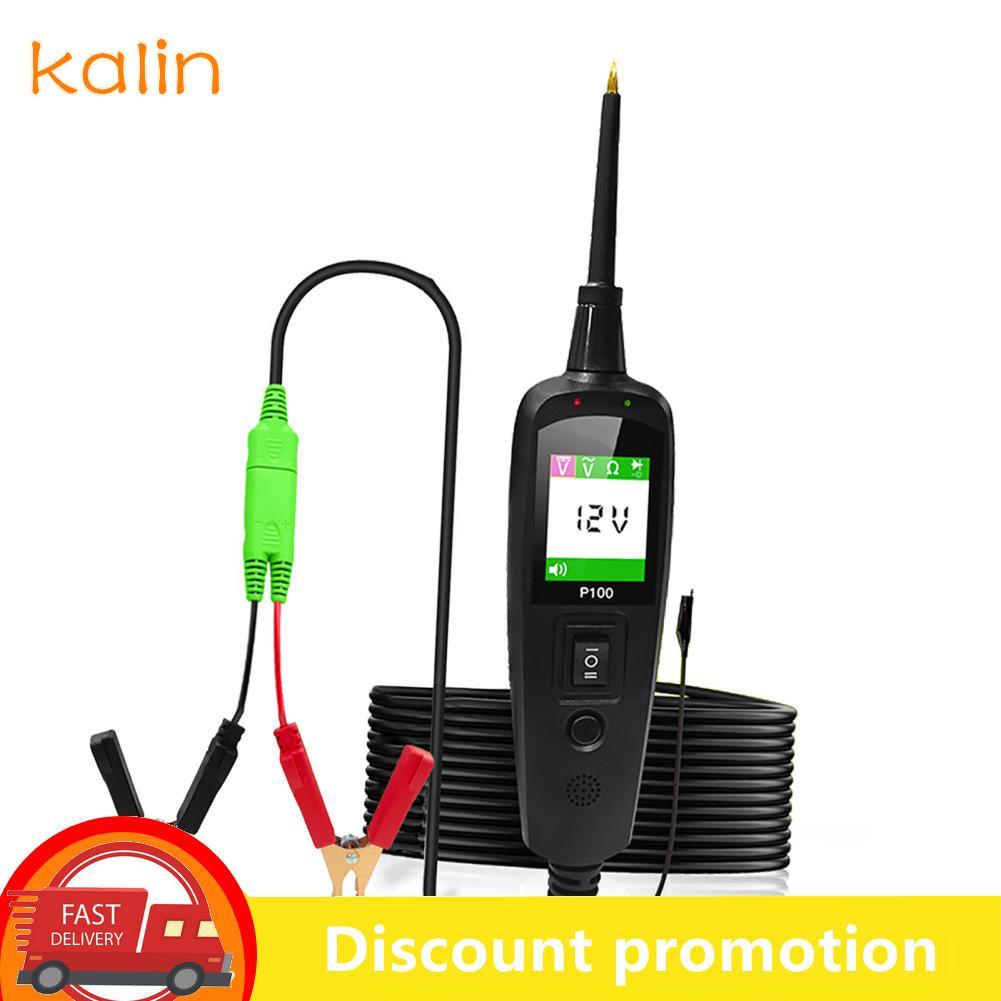 kalin.br Kit de sonda de potência para testador de circuito automotivo Tensão do carro/Ferramenta de diagnóstico