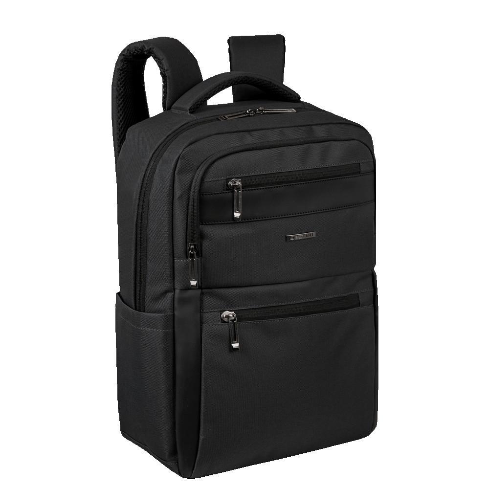 Mochila Grande Notebook 15,6 Sestini City IV - Preto