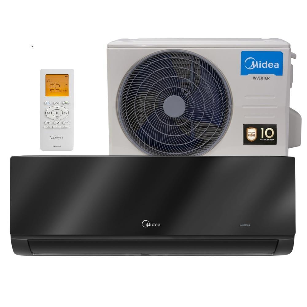 Ar Condicionado Split  Midea Hi Wall Xtreme Save Connect Inverter 24.000 BTU/h Quente e Frio Preto 220V