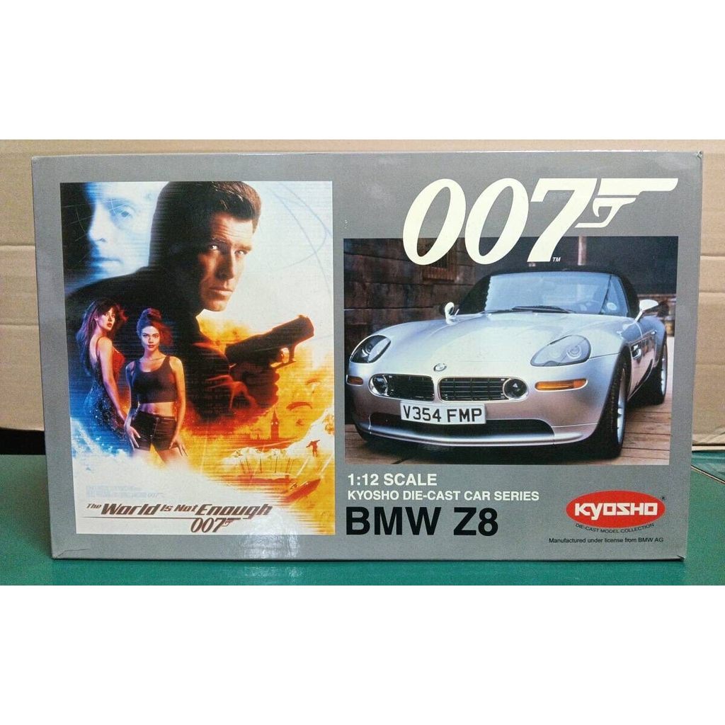 [Oferta especial] Jingshang 1/12 J. Bond BMW Z8 007 Bond