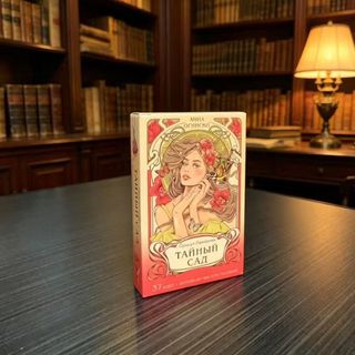 9x6cm Oráculo Lenormand Vintage Art Nouveau Romântico Floral 37 Cartas c 1 Especial Previsão Adivinhação Baralho Cigano