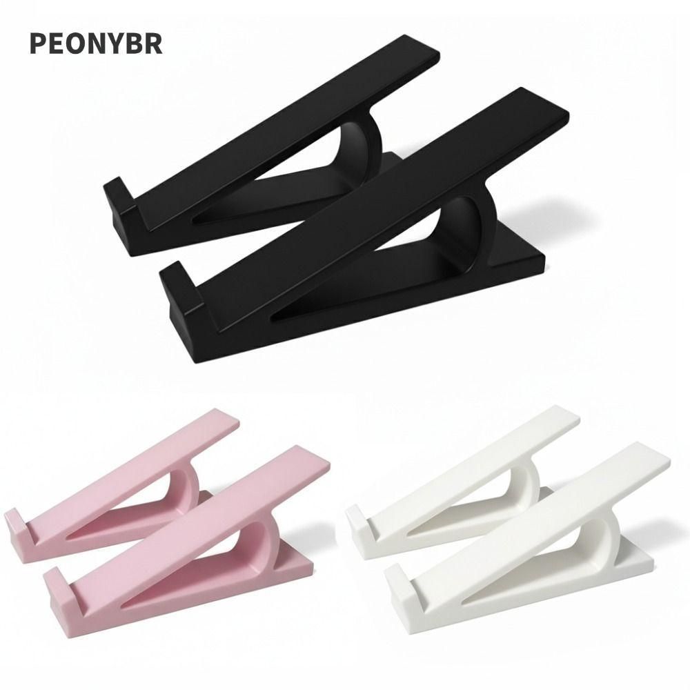 PEONYHOME 1 Par De Suporte Elevado Para Teclado , Acessórios , Ângulo De , Riser De Computador , Plástico
