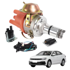 Kit Ignição Eletrônica Sensor Hall Bobina Vw Fusca Kombi