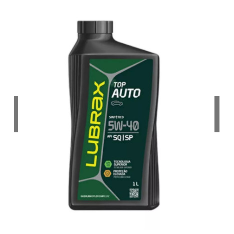 Kit 4 óleos Lubrax 5w40 Sintético 100%