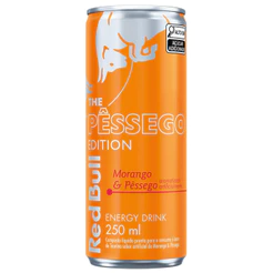 Red Bull Energético Morango e Pêssego Lata 250ml
