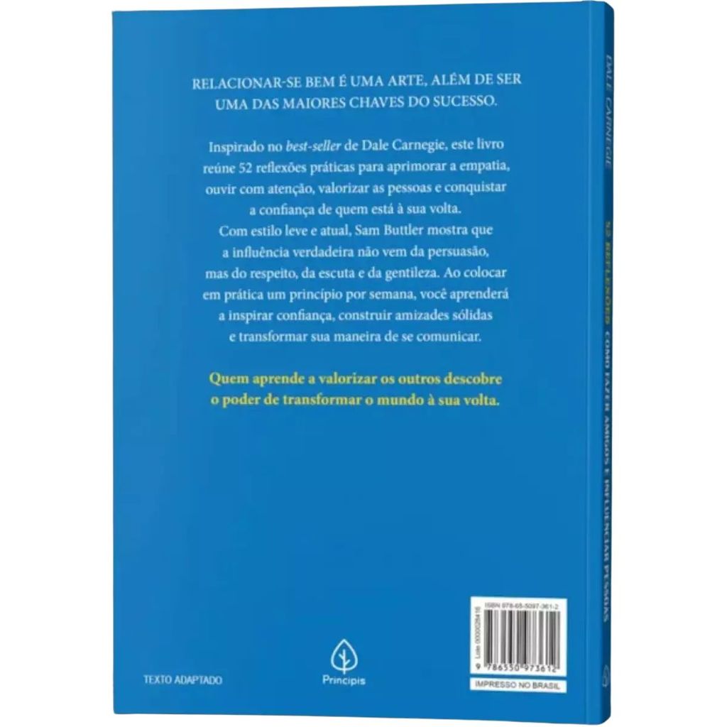 Kit 02 Livros | 52 Reflexões Como fazer amigos e influenciar pessoas + 52 Reflexões Como parar de se preocupar e começar — imagem 2 de 2