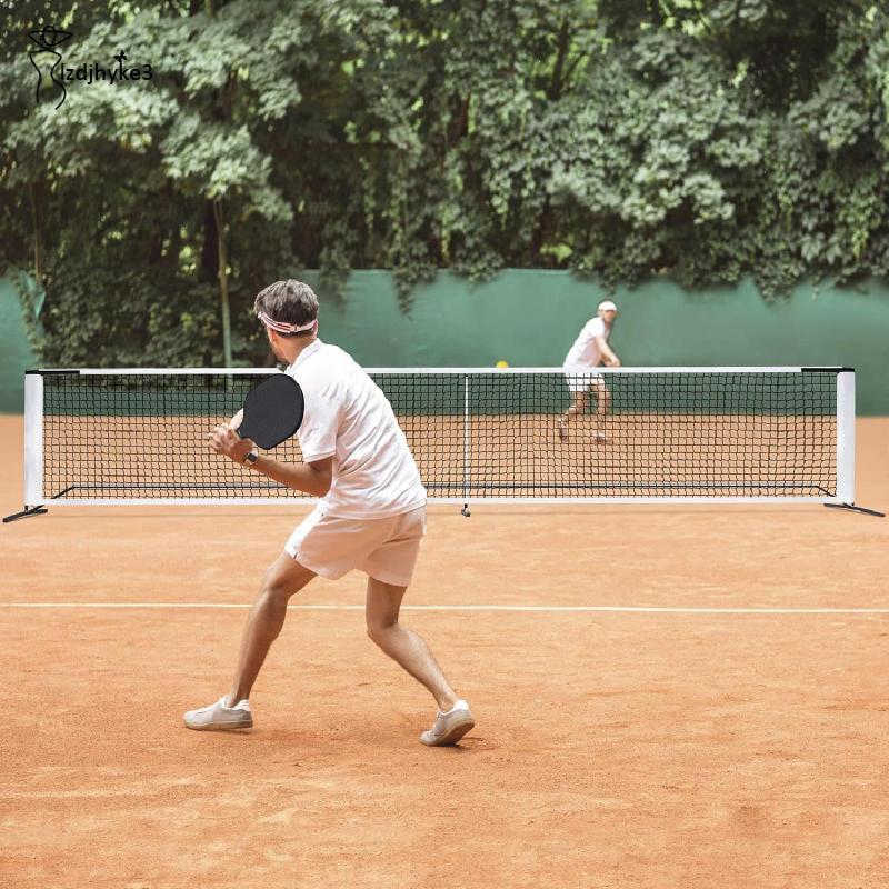 [lzdjhyke3] Rede De Pickleball Leve E Fácil Configuração Equipamento Resistente Às Intempéries De Nível Profissional De 