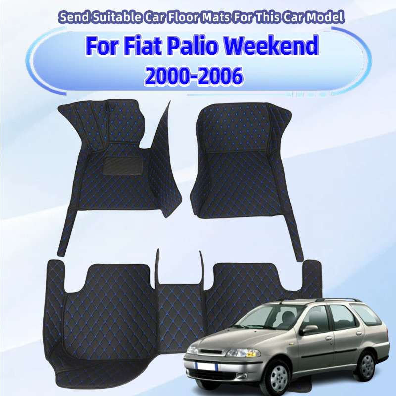 Tapetes De Carro Para Fiat Palio Fim De Semana 2000-2006 Almofadas De Pé Acessórios Interiores Automóveis 2005 2004 2003