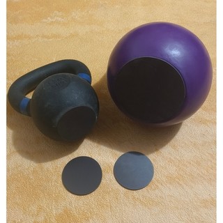 Almofada de borracha magnética Kettlebell Base Kettlebell Almofada de borracha protege o chão