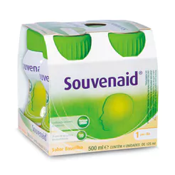 Souvenaid Baunilha com 4 Unidades de 125ml cada