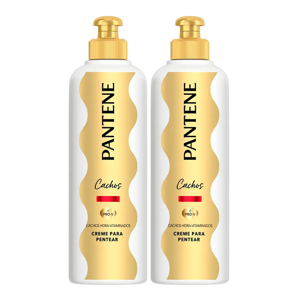 Kit Creme Para Pentear Pantene Cachos Hidra-Vitaminados 240g - 2 Unidades