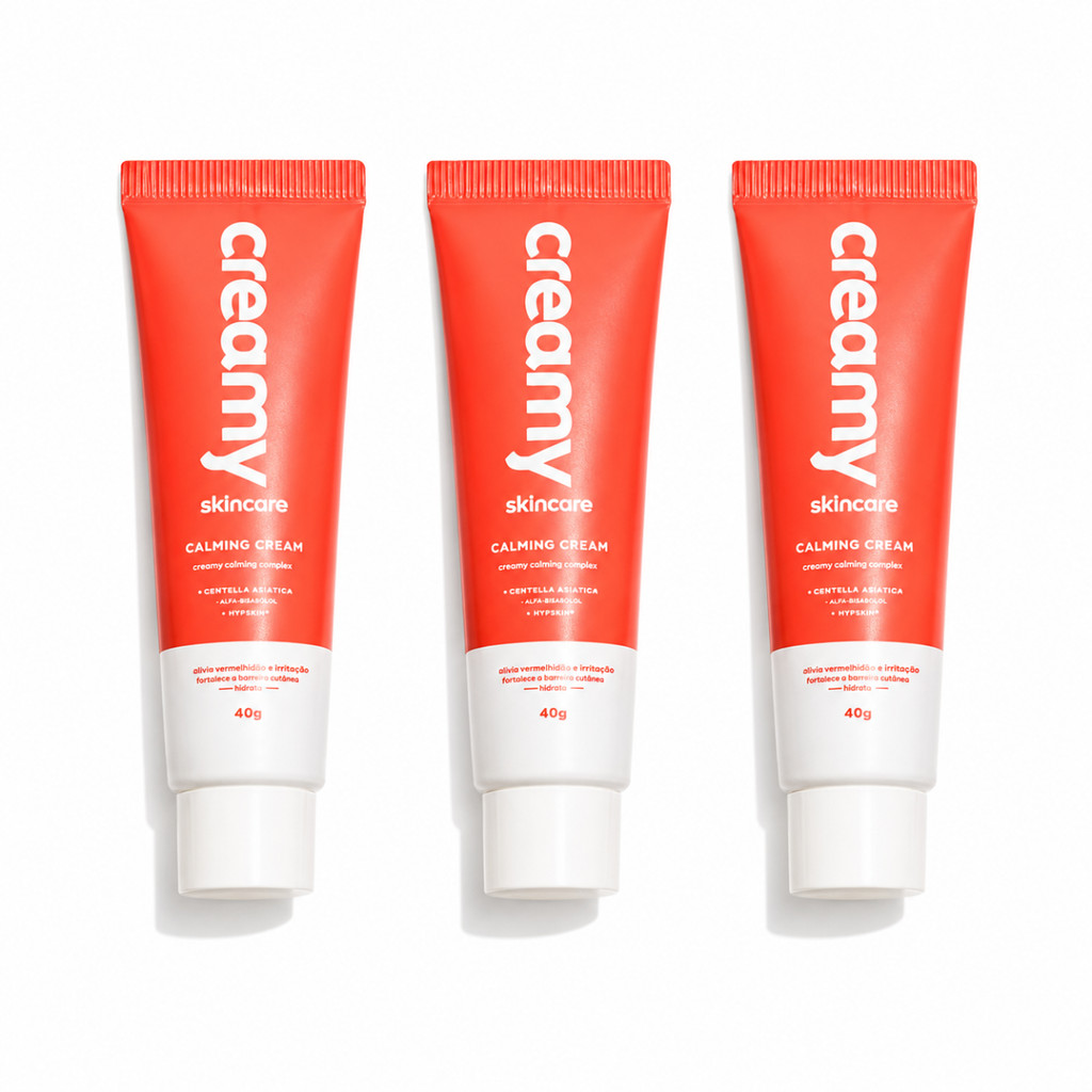 Kit 3 Gel-creme Hidratante Calmante - Calming Creamy