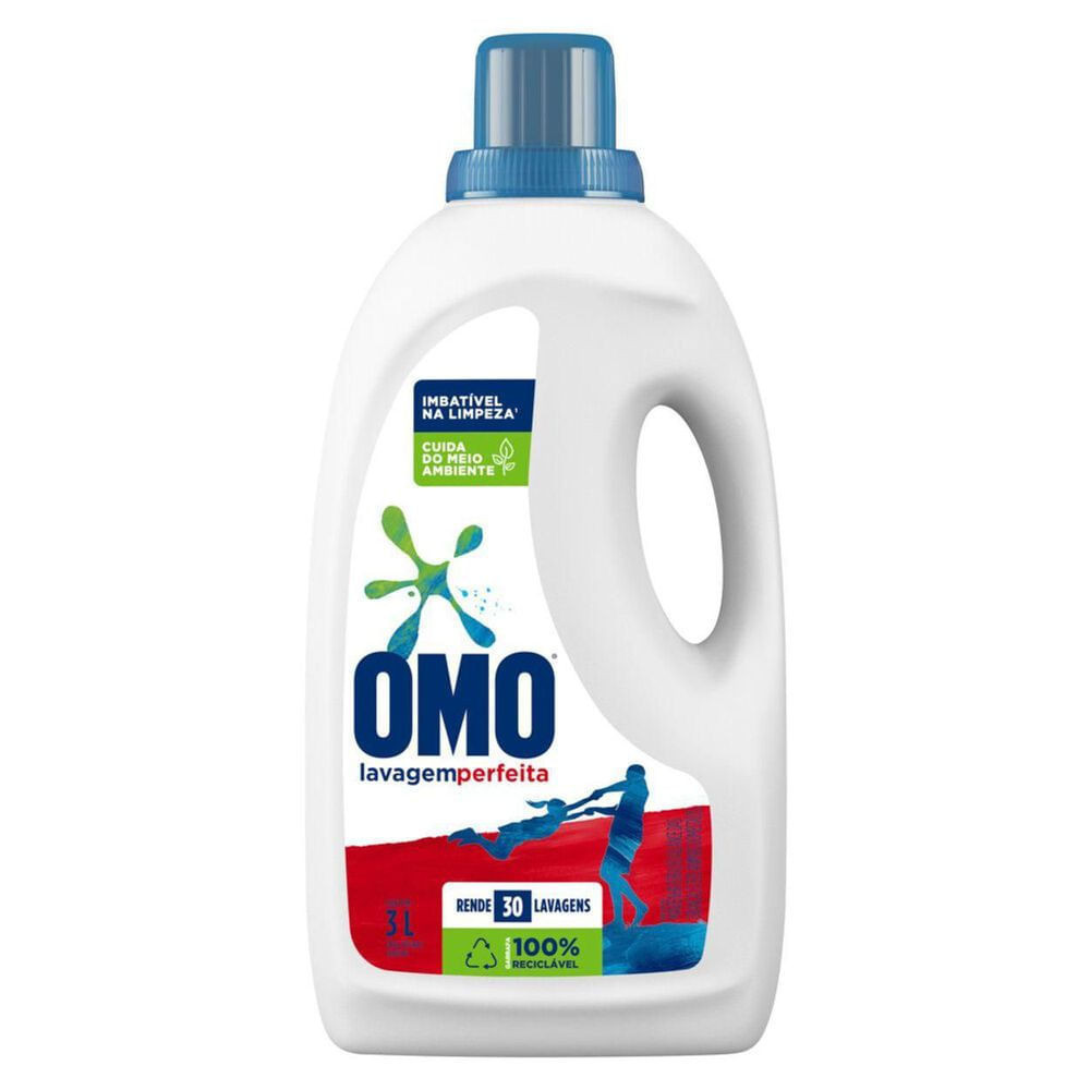 Sabão Líquido OMO Lavagem Perfeita 3L