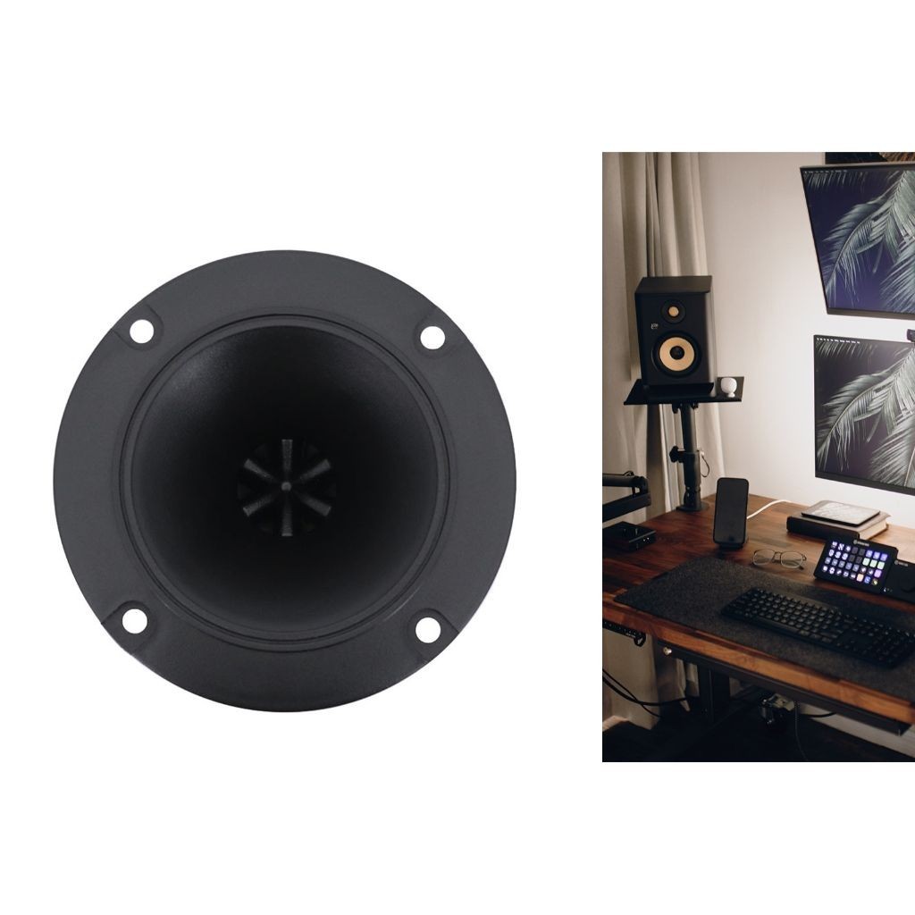 2 Alto-Falantes HF De 98 Mm-Áudio Automotivo 150 W 4-8 Ohm