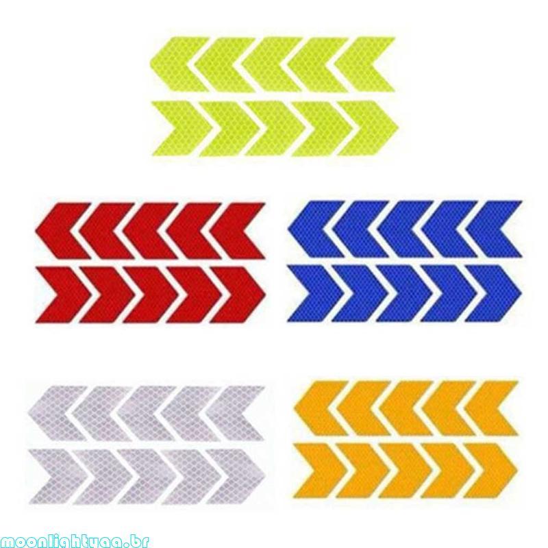 moonlightyaa1 Adesivo Refletor Multicolor Faixa Reflexiva De Automóveis Para Estilo De Carro De Caminhão