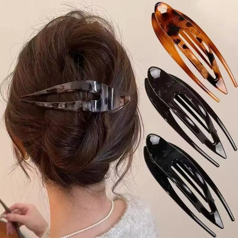 Presilha de Cabelo Francesa Grande – Elegância e Fixação para Todos os Tipos de Cabelo