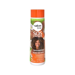 Shampoo SOS.Cachos Coco Tratamento Profundo Salon Line 300ml