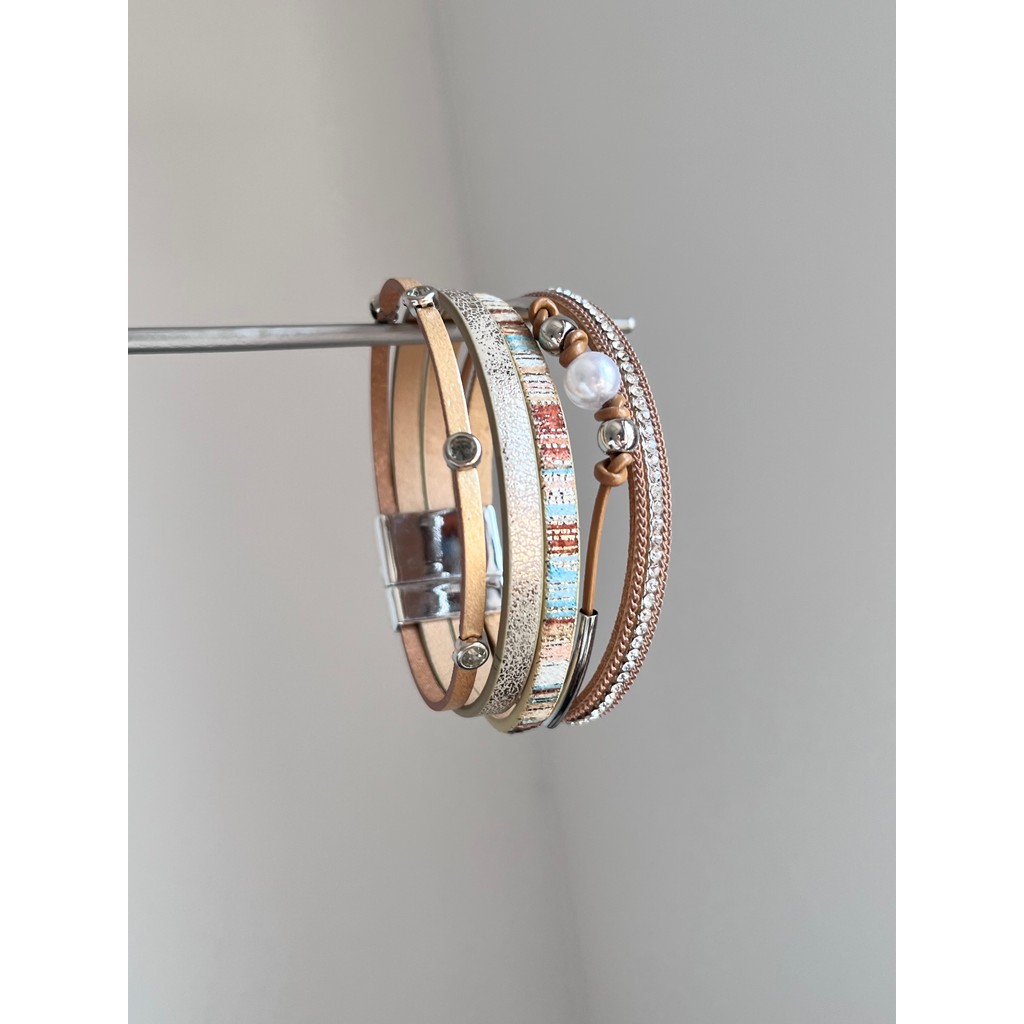 Pulseira multicamadas com Design invicto/nicho, pulseira feminina simples da moda B10957