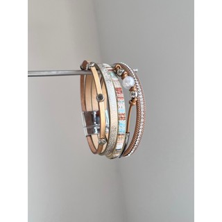 Pulseira multicamadas com Design invicto/nicho, pulseira feminina simples da moda B10957