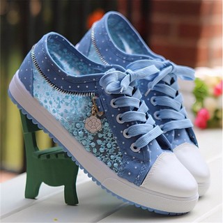 Sapatos femininos sapatos esportivos verão meninas coreano Casual sapatos de lona tênis estudante plana júnior estudante