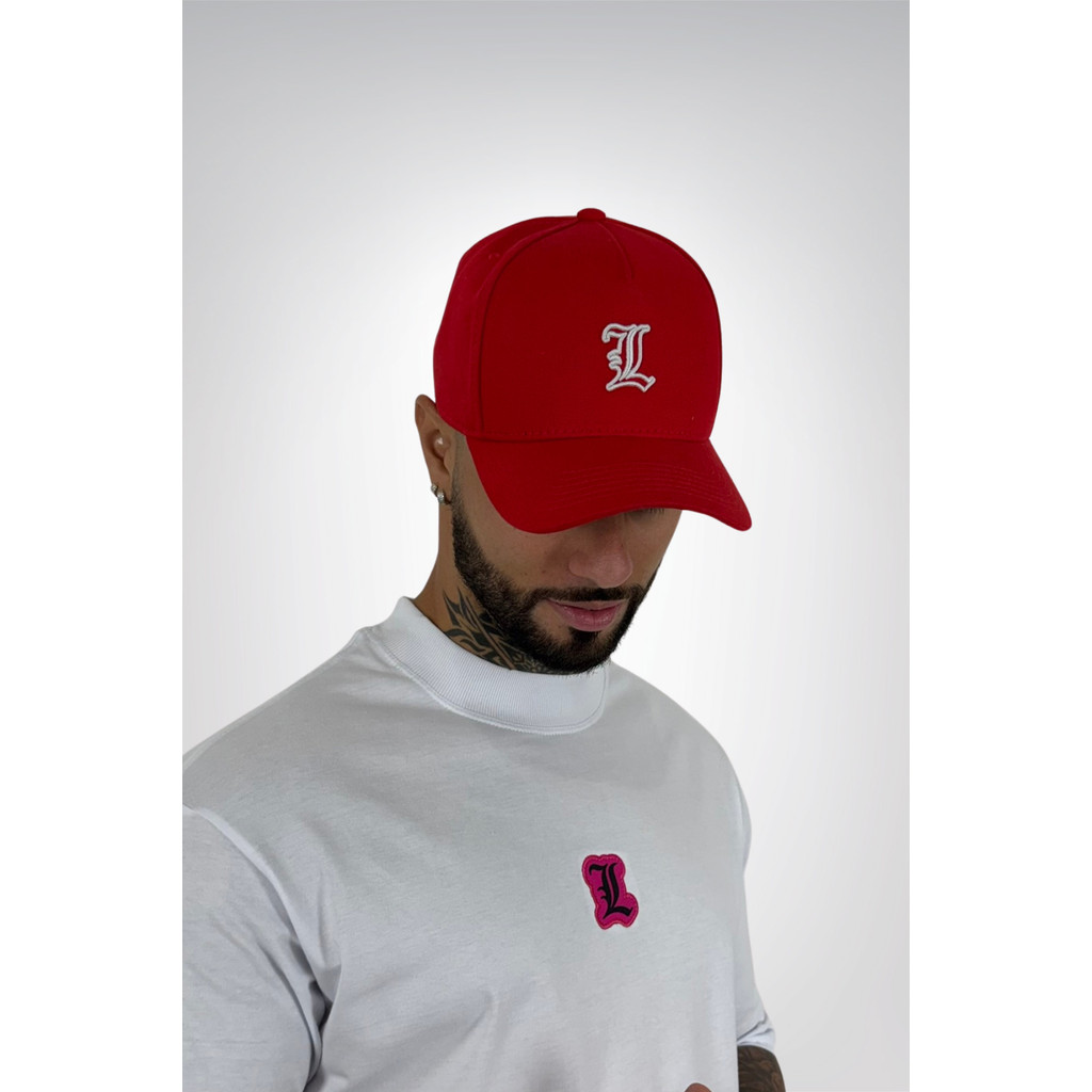 Boné Masculino Side Premium Vermelho