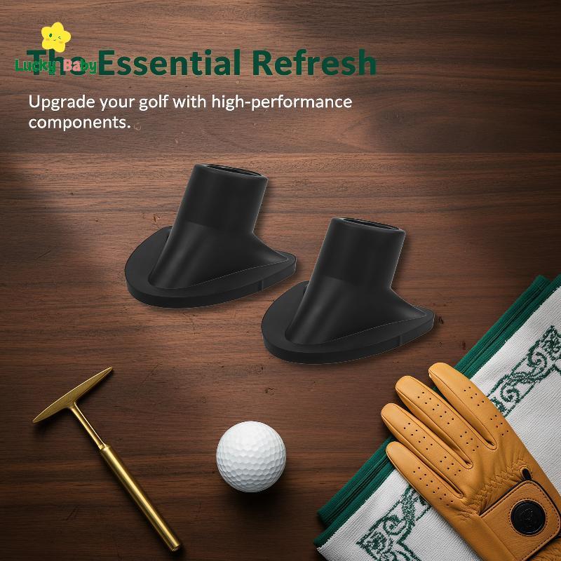 [Luckybaby-t] 2 Unidades De Substituição De Pés De Saco De Golfe Sho Absorvente Antiderrapante Borracha Universal Pernas