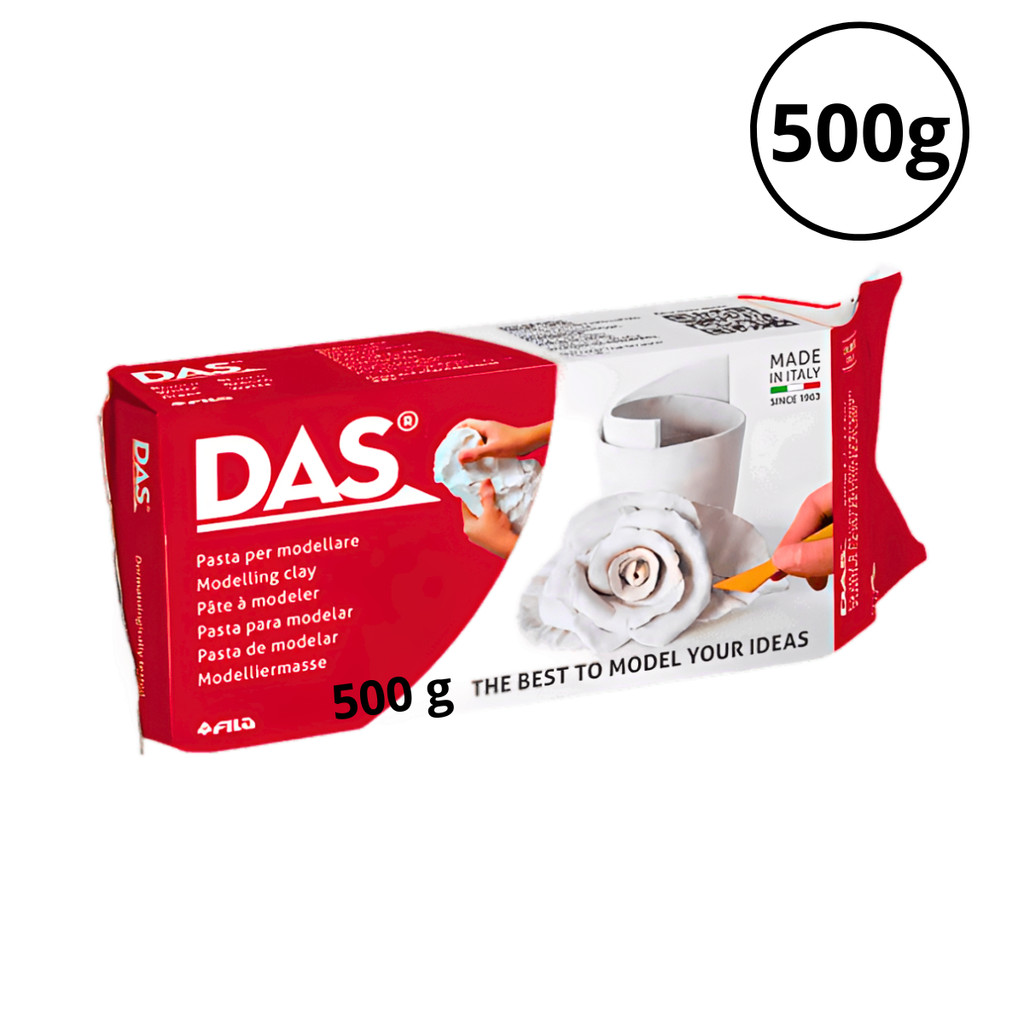Kits Massa Ceramica Fria de Modelar 500g -DAS — imagem 2 de 2