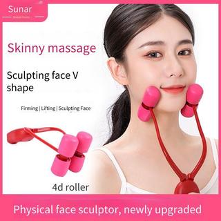 Massageador Facial auxiliar ferramenta útil rolo levantamento endurecimento pequeno v duplo queixo mordida muscular infl