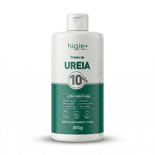 Creme de Ureia 10% Higie+ 500g Hidratante para Pele Seca