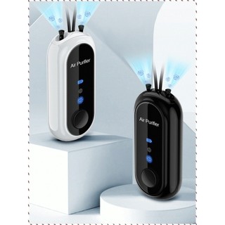 【12B Negative Ions】Portable Negative Ion Purifier Halter Necklace Air Purifier Necklace Purifier/Personal Air Purifier/P