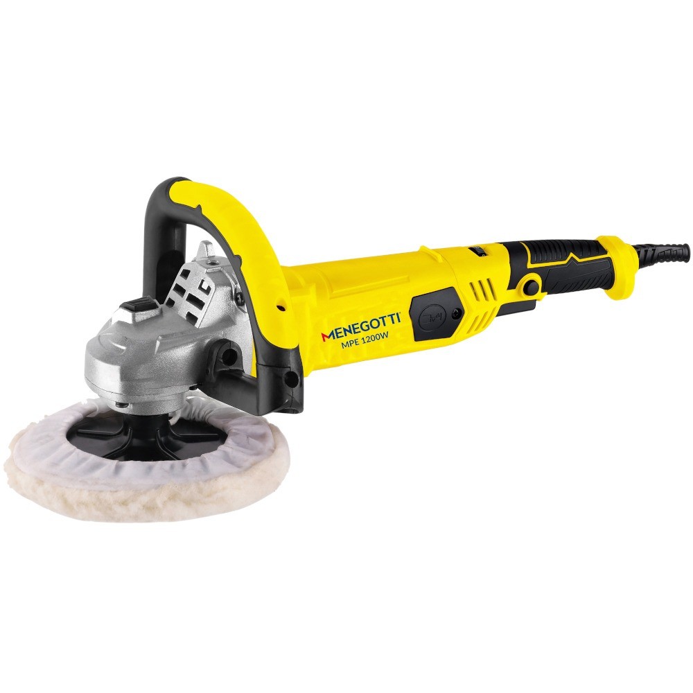 Politriz angular 7" 1.200W velocidade variável - MPE Menegotti