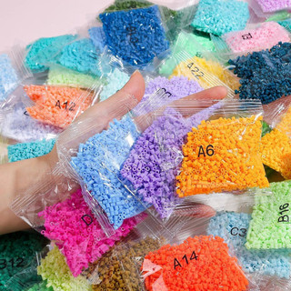 1000 peças/pacote, contas de fusão Perler de 2,6 mm, Hama, para trabalhos manuais, presentes, decoração de casa, quebra-