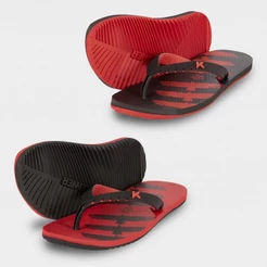 Sandália Chinelo Kenner Red Collab Flamengo PVC Masculino Original