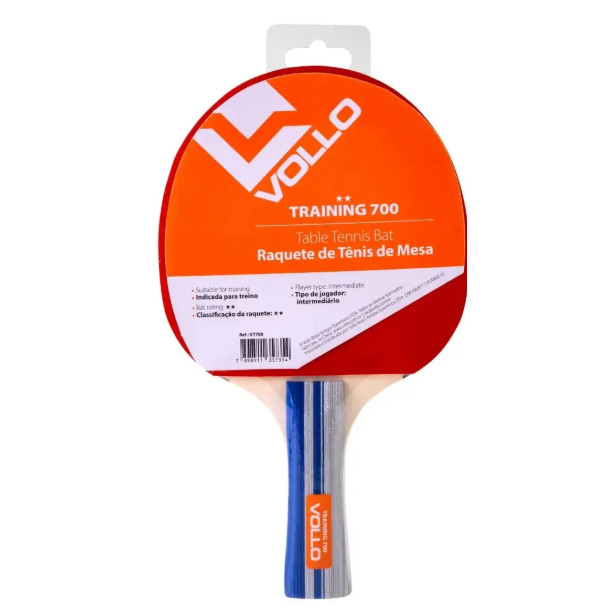 Raquete Tênis De Mesa Ping Pong Training 700 Treino Vollo