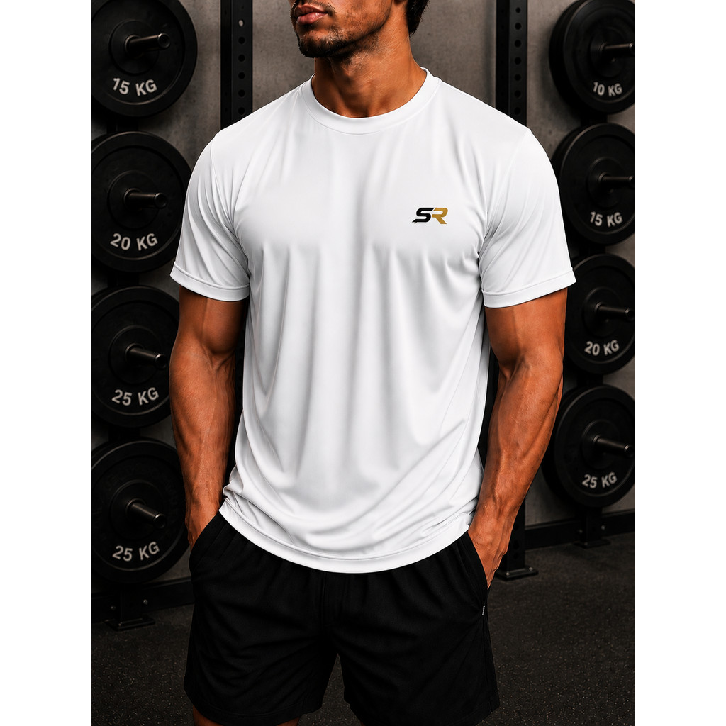 Camiseta Masculina Dry Fit Esportiva, Varios Tamanhos, Original, Qualidade Impecavel, Caimento Top
