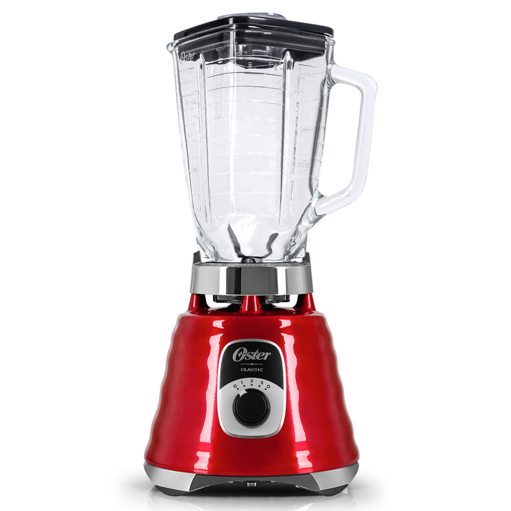 Liquidificador New Osterizer Clássico 1,25L Vermelho Oster