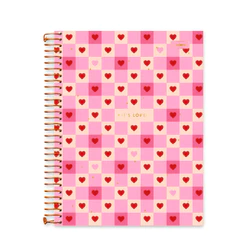 Caderno 15 Matérias Colegial it's Love! 240 Folhas - CADERSIL Capa:Quadriculado