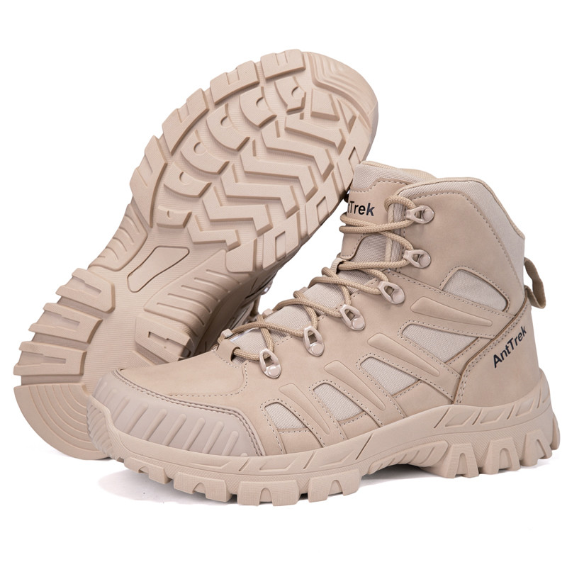 Imagem Botas curtas masculinas 6009, tamanhos grandes, antiderrapantes e respiráveis, 39-46.