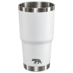 Copo Térmico Tumbler QGK 887ml Cerveja 12h Gelada 8h Quente - Branco