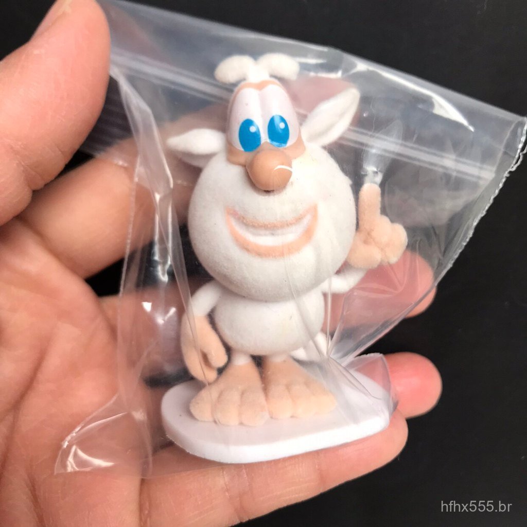 Miniaturas de mesa de cenas de animais de desenho animado: ovelha, pintor, porquinho branco, KQRH