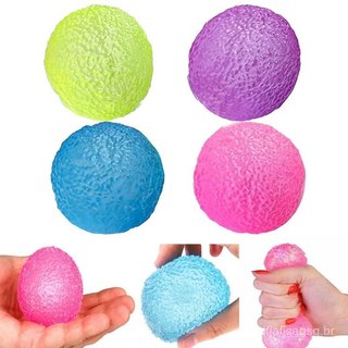 Bola de pressão, material macio, formato de bola de gelo, contém maltose, pode ser esmagada, brinquedo para crianças e a