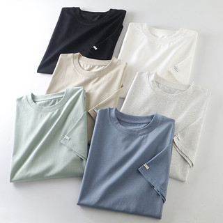 Estilo japonês pedido 100 algodão pele-amigável absorvente de suor verão masculino solto em torno do pescoço esportes Ca