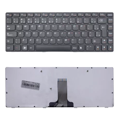 Teclado para Notebook compatível com Lenovo G Series G485 PK130N13B20 ABNT2