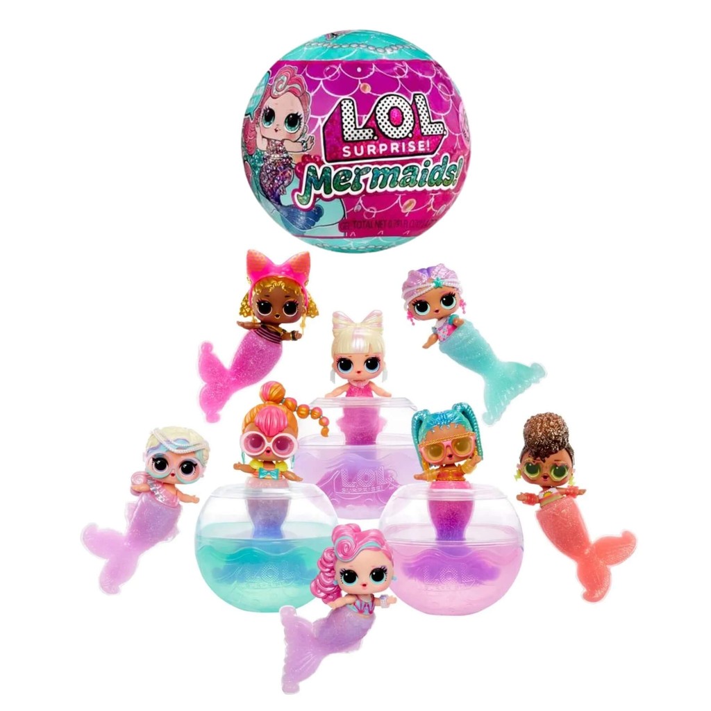 Boneca L.O.L. Surprise Mermaids Tots - Sortida e Unitária MGA - 4222510604 em Oferta na Shopee