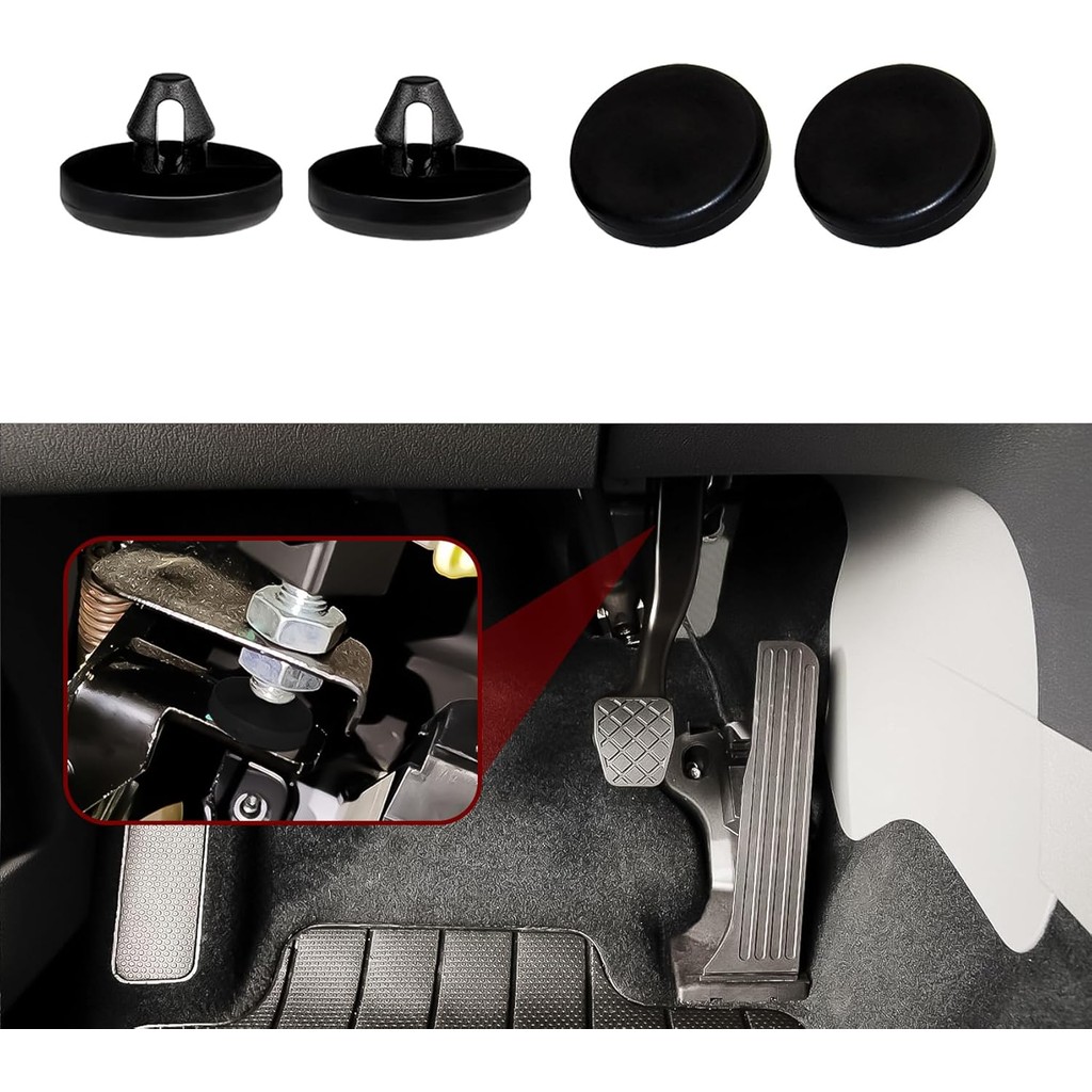 Almofada De Parada Do Pedal Freio De 4 Unidades , Rolha Interruptor Carro , Automático Caminhão De Borracha Automotivo ,